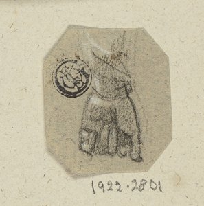 Puristettu vasen käsi tekijältä Unknown artist