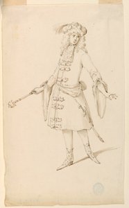 Pukusuunnittelu: Aatelismies, kuningas tai prinssi baletille tekijältä Unknown artist