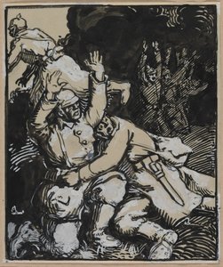 Haudossa saksalaiset sotilaat antautuvat tekijältä Unknown artist