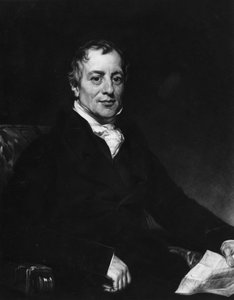 David Ricardo (1772-1823), brittiläinen taloustieteilijä. tekijältä Unknown artist