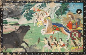 Durga Slang Mahisha tekijältä Unknown artist