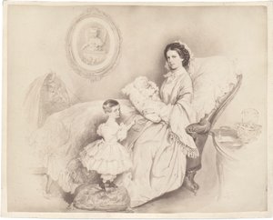 Itävallan keisarinna Elisabeth tekijältä Unknown artist