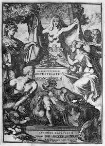 Hollantilaisen kauppiaan ja tutkijan Antoine van Leeuwenhoekin (tai Leeuvenhoek Leeuwenhoeckin) (tai Antoni tai Anthonie) (1632-1723) teoksen "Investigato Arcanorum" väärä nimi 1722. tekijältä Unknown artist