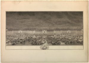 Festivaali Ranskan Ludvig XV:n kunniaksi tekijältä Unknown artist