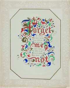 Forget Me Not (ystävänpäivä) tekijältä Unknown artist