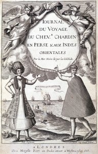 "" Diary of the Journey of the Knight Chardin, Persia ja Itä-Intia, Mustanmeren ja Colchiden rannalla""" tekijältä Unknown artist