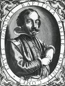 Giambattista Basile (1566-1632) napolilainen runoilija, välittäjä ja satujen kerääjä. tekijältä Unknown artist