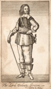 Henry Ireton, Irlannin lordivaramies (kaiverrus) tekijältä Unknown artist