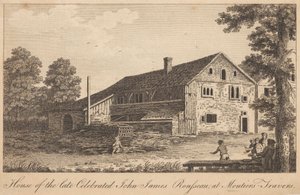 House of the Late Juhli John James Rousseau, Moutiers-Travers tekijältä Unknown artist