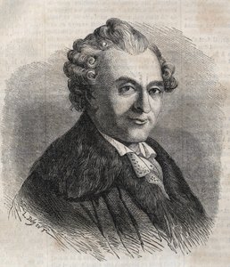 Jean Michel Sedaine. Ranskalainen näytelmäkirjailija 1719-1797 tekijältä Unknown artist
