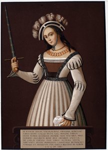 Jeanne la Maid miekalla - H. Wallonin teoksessa Jeanne d