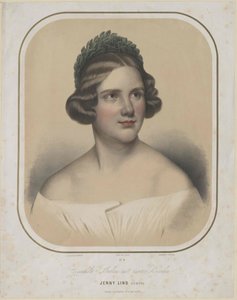 Jenny Lind (tulosta) tekijältä Unknown artist