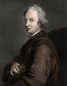 John Dryden 1631-1700 - kaiverrus - 1800-luku tekijältä Unknown artist