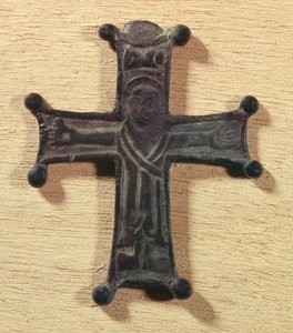 Ensimmäisen ristiretken Ritariristi (1096-1099). Pariisi, Keskiajan kansallismuseo, Thermes de Cluny tekijältä Unknown artist