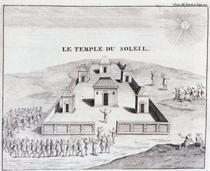 Auringon temppeli - julkaisussa ”Etelä-Amerikan historiallinen matka Espanjan kuninkaan käskystä””, kirjoittaneet Don Georges Juan & Don Antoine de Ulloa, T.II, toim. Jombert, King