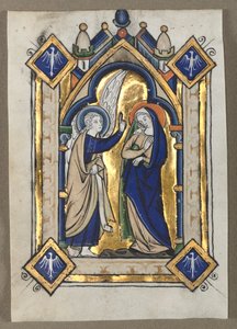 Psalterista leikattu lehti: Ilmoitus tekijältä Unknown artist