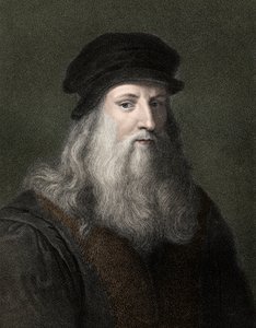 Leonardo Da Vinci (1452-1519) tekijältä Unknown artist