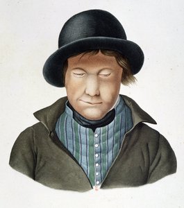 Islannin spitaaliset, noin 1840, B.N. tekijältä Unknown artist