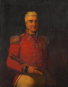 Kenraalimajuri Sir William Morison KCB (1781-1851), Madrasin armeijan esikunta tekijältä Unknown artist