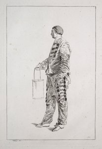 Mies seisomassa tekijältä Unknown artist