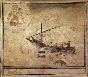 Mies merellä. 1500-luvun voto Napolin Madonna dell
