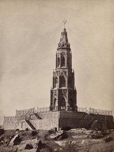 Brittisotilaiden muistomerkki vuonna 1859 tekijältä Unknown artist