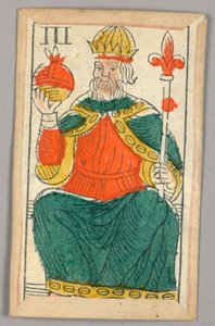 Minchiate (Tarot) -pelikortti tekijältä Unknown artist