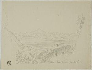 Mont Blanc Juralta tekijältä Unknown artist