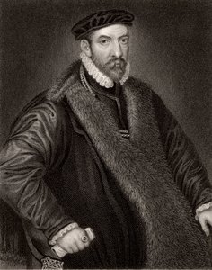 Nicholas Bacon (1509-1579) tekijältä Unknown artist