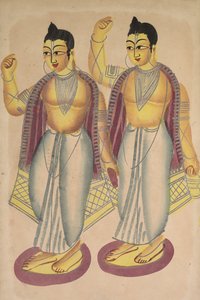 Nitai ja Gaur tekijältä Unknown artist