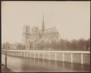 [Notre-Dame Seinen suunnasta] tekijältä Unknown artist