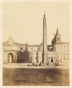 [Obeliski Piazza del Popololla]. tekijältä Unknown artist