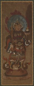 Yksi kahdestatoista devasta: Bishamon-ten (<em>Vaisravana</em>) tekijältä Unknown artist