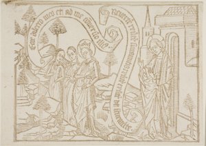 Sivu Canticum Canticorum -teoksesta (Salomonin laulu). tekijältä Unknown artist