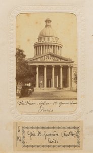 Panthéon - Sainte Genevièven kirkko, Pariisi tekijältä Unknown artist