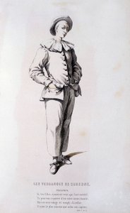 Philemon elokuvassa "Suresnen sato" (Pierre de Ryer vuonna 1636), Edouard Fournierin teoksessa "Ranskalainen teatteri 1500- ja 1700-luvulla ennen Molierea". tekijältä Unknown artist