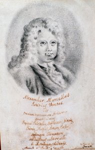 Alessandro Marcellon muotokuva (piirustus) tekijältä Unknown artist