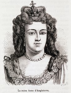 Anne of Englandin muotokuva. tekijältä Unknown artist