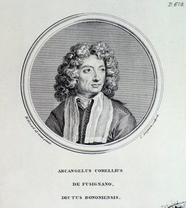 Arcangelo Corellin muotokuva (kaiverrus) tekijältä Unknown artist