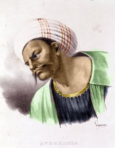 Muotokuva Averroesista (1126 - 1198). tekijältä Unknown artist