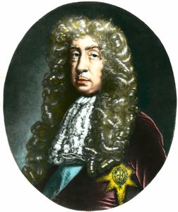 Duke ja kreivi John de Lauderdalen (1616-1682), skotlantilaisen poliitikon muotokuva. Kaiverrus 1800-luvulta, Yksityinen kokoelma tekijältä Unknown artist