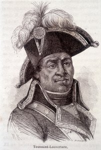 Muotokuva Francois Dominique Toussaintista, joka tunnetaan nimellä "Toussaint-Louverture" (Toussaint Louverture tekijältä Unknown artist