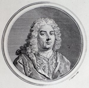 Georg Friedrich Händelin muotokuva (kaiverrus) tekijältä Unknown artist