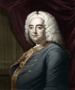 George Frederick Händelin muotokuva (Georg Friedrich Handel tekijältä Unknown artist
