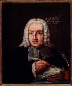 Giuseppe Giacomo Saratellin (1714-1762) muotokuva italialainen säveltäjä ja urkuri Anonyymi maalaus. 1700-luvulla. Bologna, Civic Museum Museum tekijältä Unknown artist