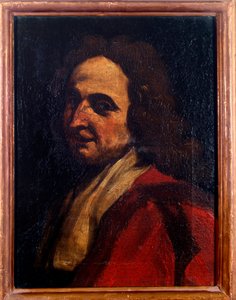 Italialaisen laulajan Stefano Landin (1587-1639) muotokuva Anonyymi maalaus. 1700-luvulla. Bologna, Civic Museum Bibliografinen museo tekijältä Unknown artist