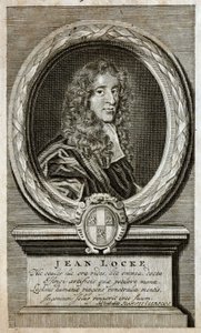 John Locken (1632 - 1704), englantilaisen filosofin muotokuva. tekijältä Unknown artist