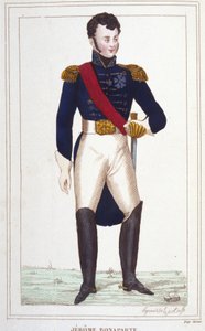 Jêrome Bonaparten muotokuva 1784-1860 kaiverrus vuodelta 1830 tekijältä Unknown artist