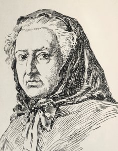 Louise Ackermannin muotokuva tekijältä Unknown artist
