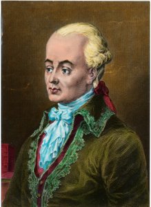 Luc de Clapiersin muotokuva, markiisi de Vauvenargues (1715 - 1747), ranskalainen moralisti. Kaiverrus 1700-luvulta. Yksityinen kokoelma. tekijältä Unknown artist